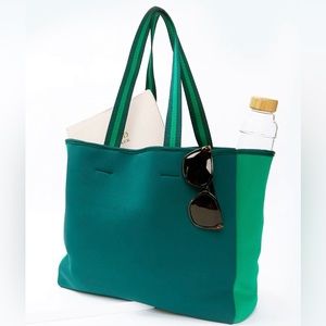 Summersalt beach tote.  Sea grass/Sea glass color